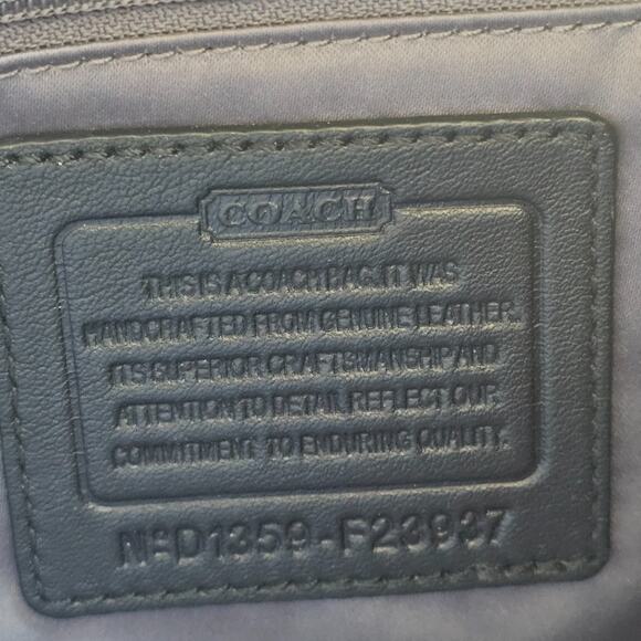 Coach Daisey Leather Bucket Bag F23937 Black Shoulder Strap Hangtag Purse Pocket - Picture 7 of 14